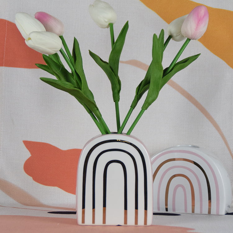 Rainbow series small ceramic vases - photo 1