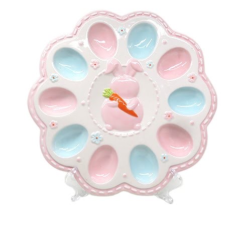 Easter ceramic gift egg holder